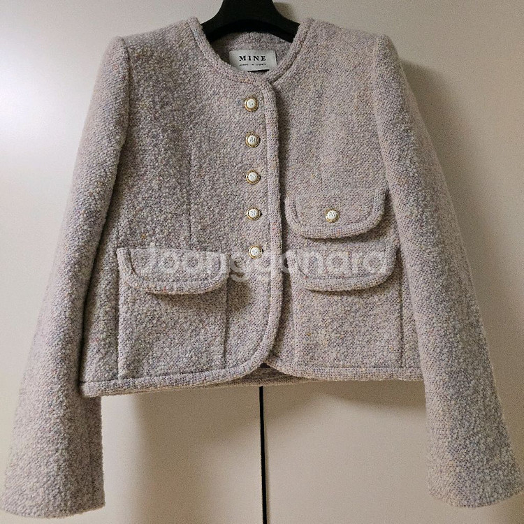 마인 칼라 리스 자켓--2