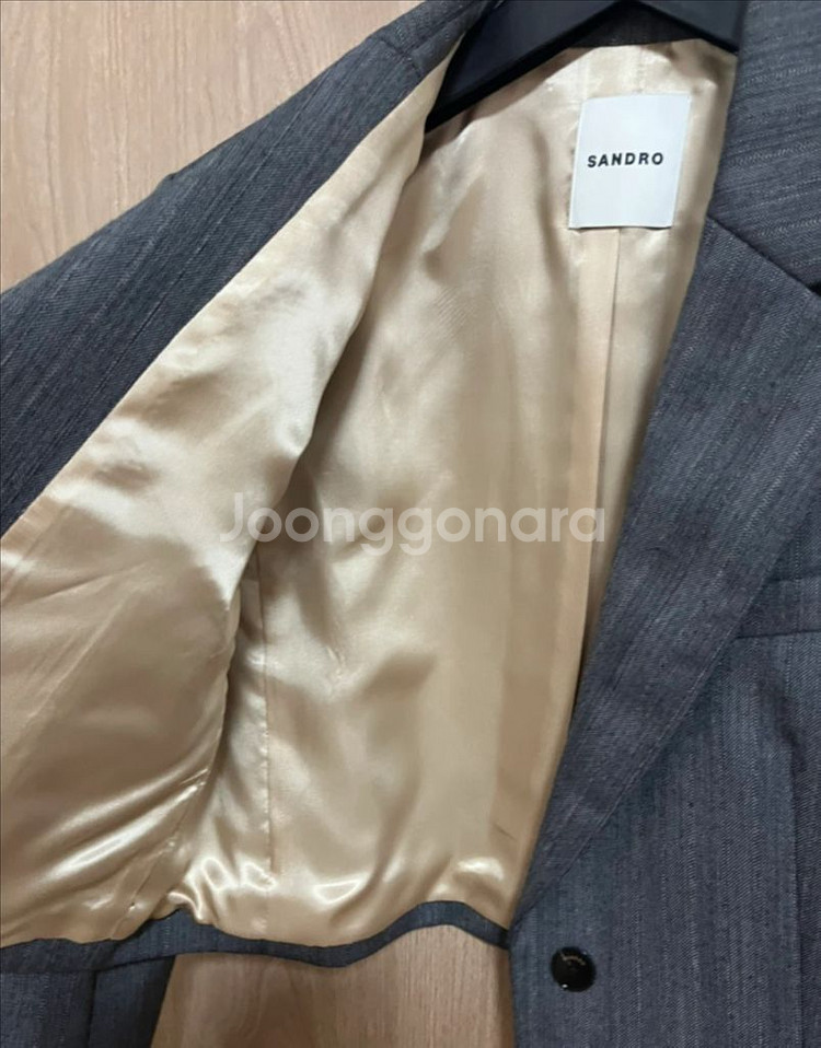 산드로 크롭 자켓 36사이즈(S~M)--2