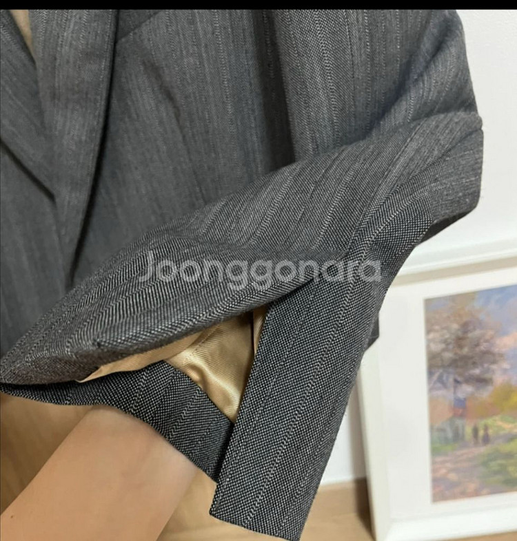 산드로 크롭 자켓 36사이즈(S~M)--5