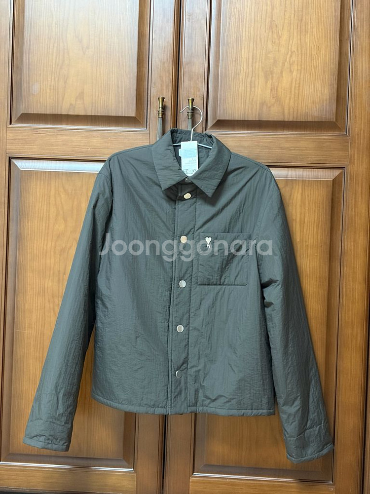 아미 스몰로고 패딩셔츠 s--0