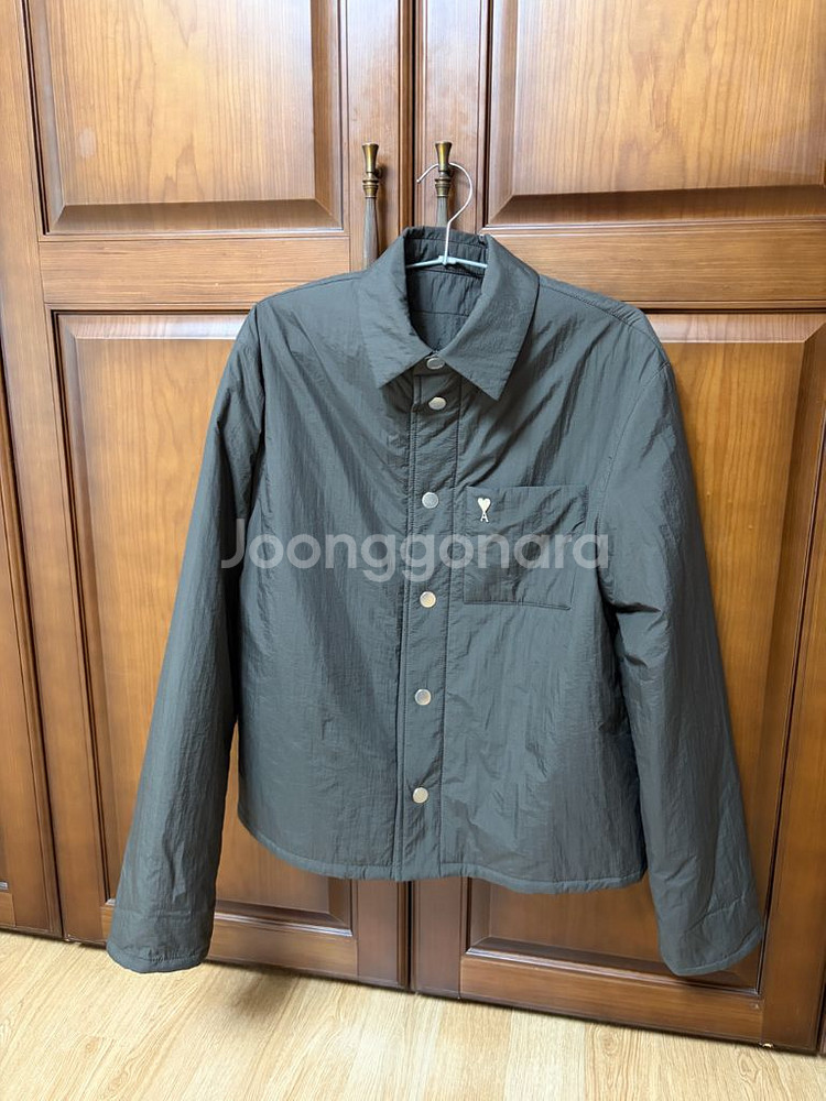 아미 스몰로고 패딩셔츠 s--4