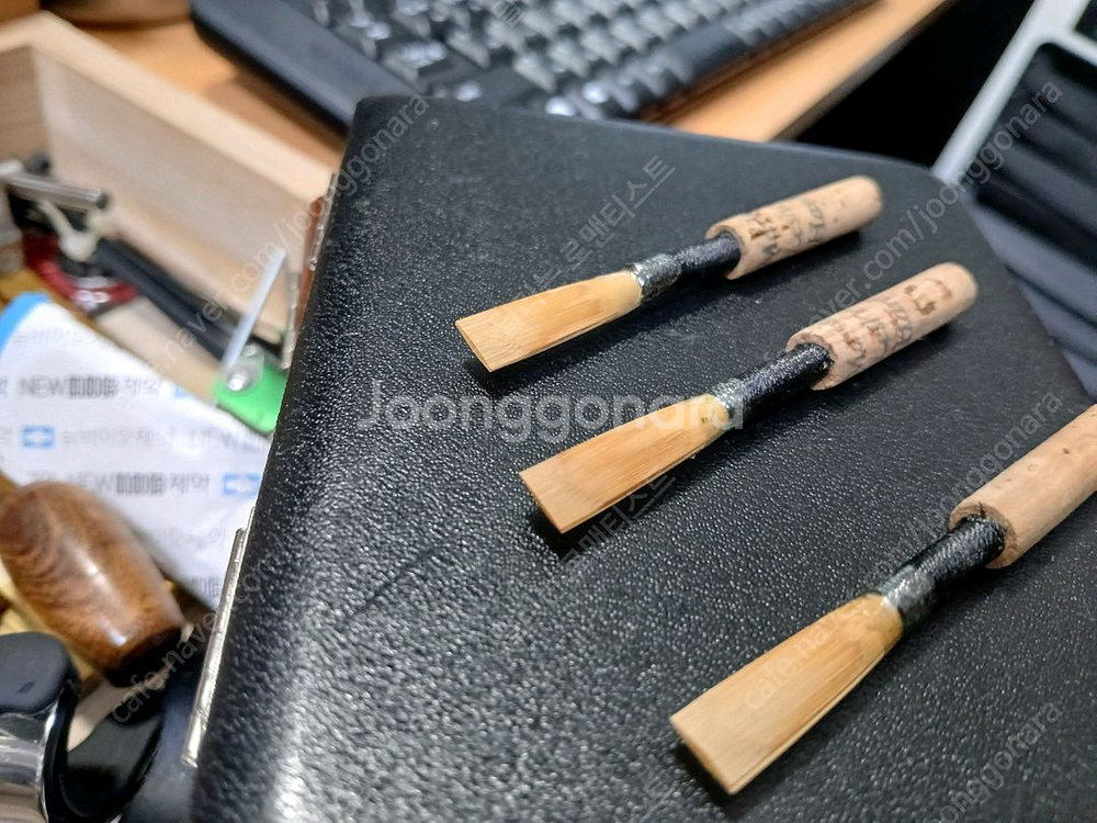 오보에 W 완성리드/ 중고 스테이플 팝니다--1