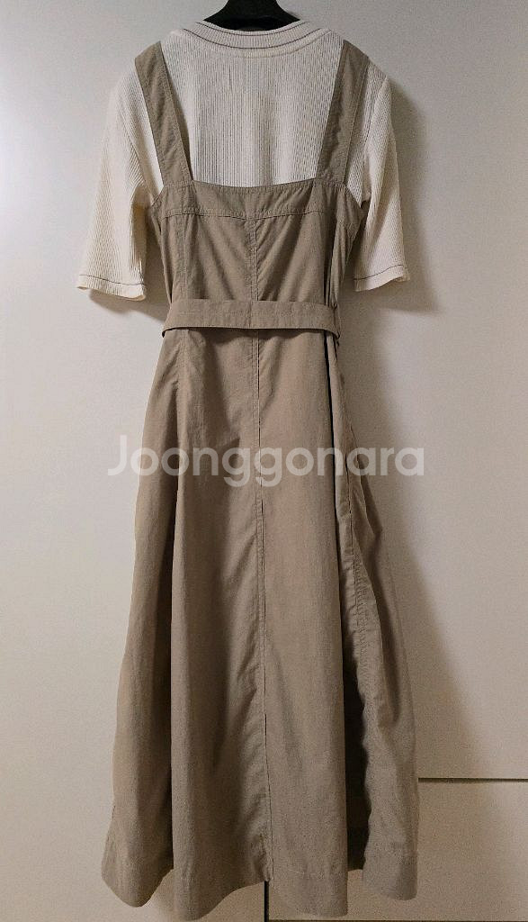 Sjsj 니트&슬리브리스 원피스--8