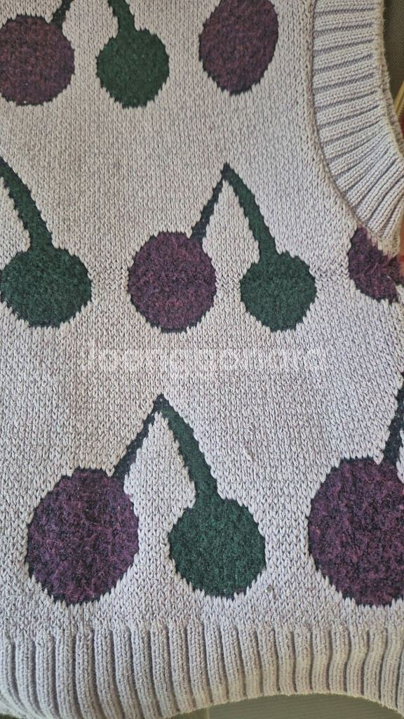 리미떼두두 니트 조끼 원피스 세트 M--6