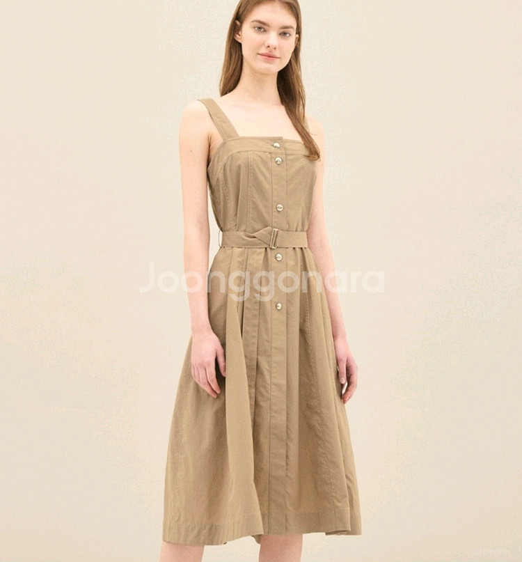 Sjsj 니트&슬리브리스 원피스--0