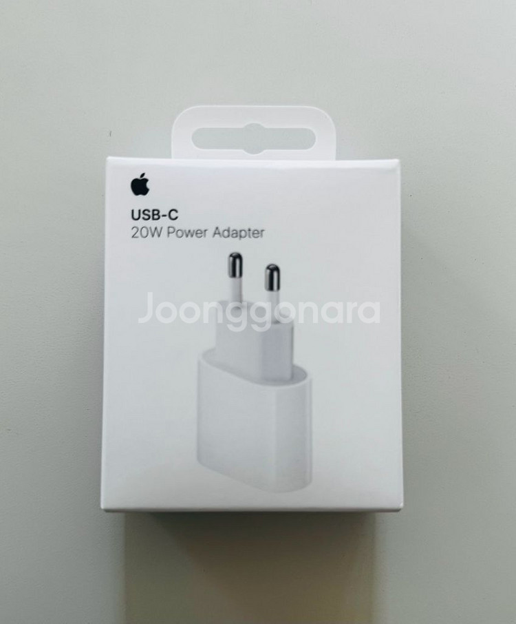 애플 20W USB-C 정품 충전기 (미개봉)--0