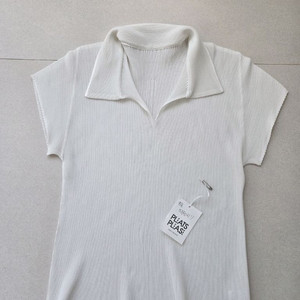 플리츠플리즈 카라미스트 화이트 3사이즈