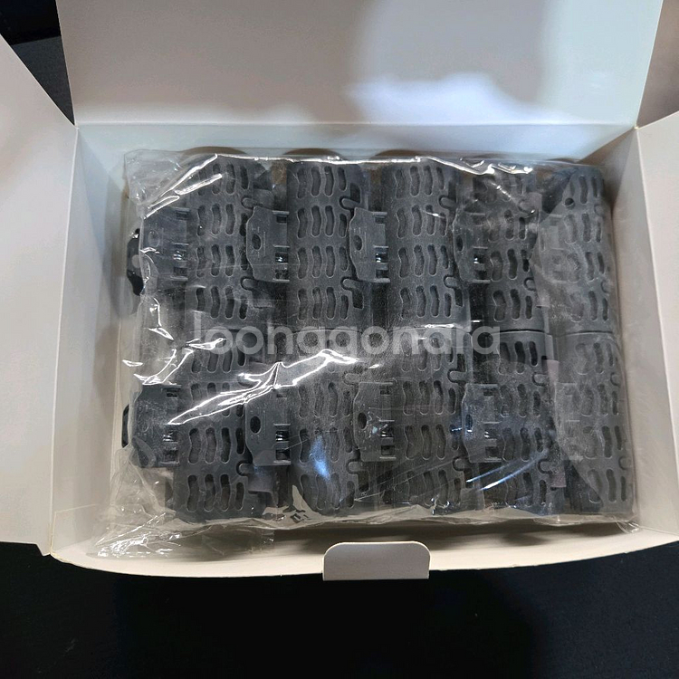 (새제품)아모스 세팅펌 실리콘집게 1박스(20개)--0