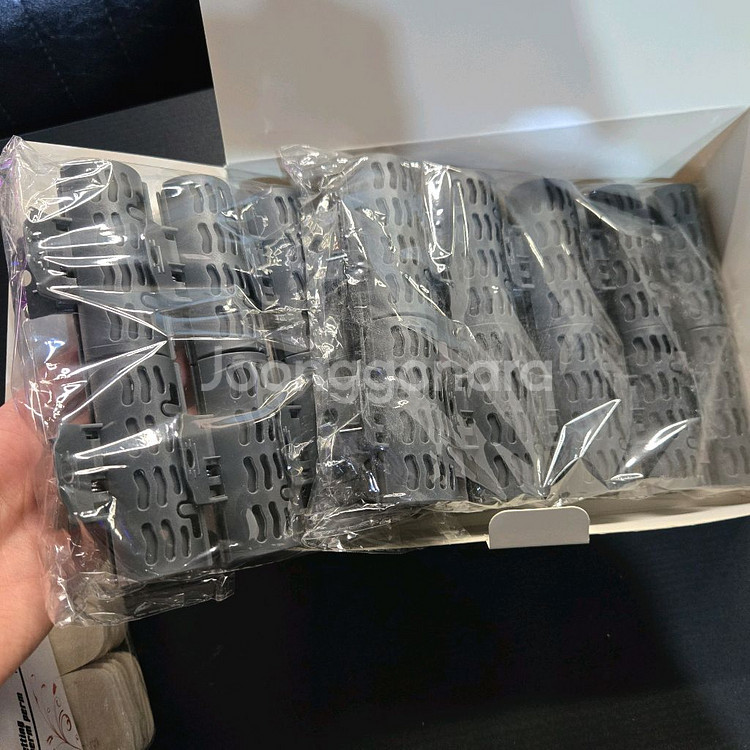 (새제품)아모스 세팅펌 실리콘집게 1박스(20개)--1