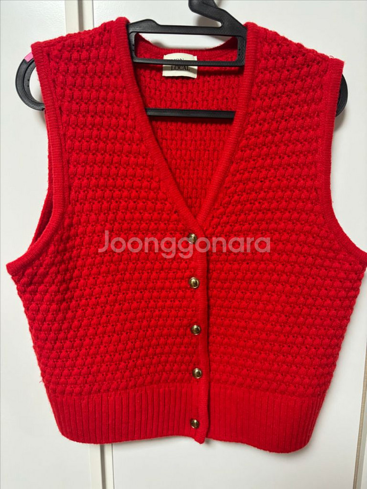 논로콜 니트 베스트--0