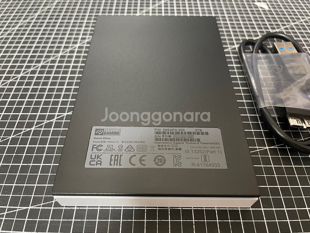 씨게이트 외장하드 2TB / PC + PS 겸용--3