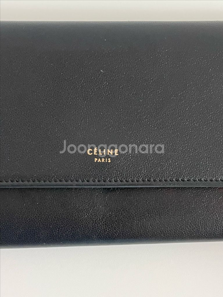 셀린느 블랙 장지갑 (정품)--3