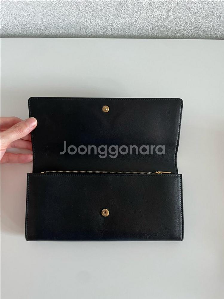 셀린느 블랙 장지갑 (정품)--1