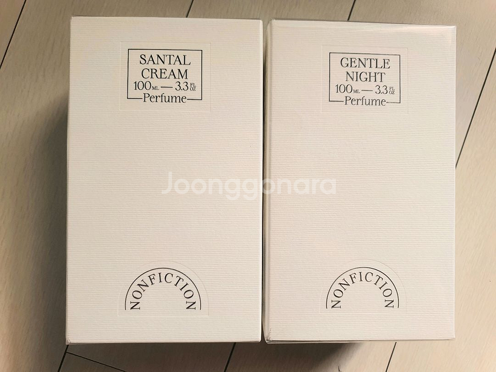 새상품 논픽션 상탈크림 젠틀나잇 향수 100ml--0
