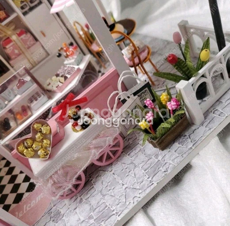 [44번] DIY 미니어처하우스 완성품 (LED,오르골--7