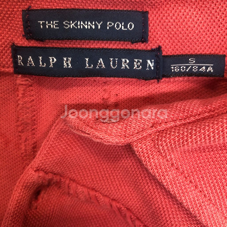 폴로 랄프로렌 스키니 스티치 카라반팔티 S--8