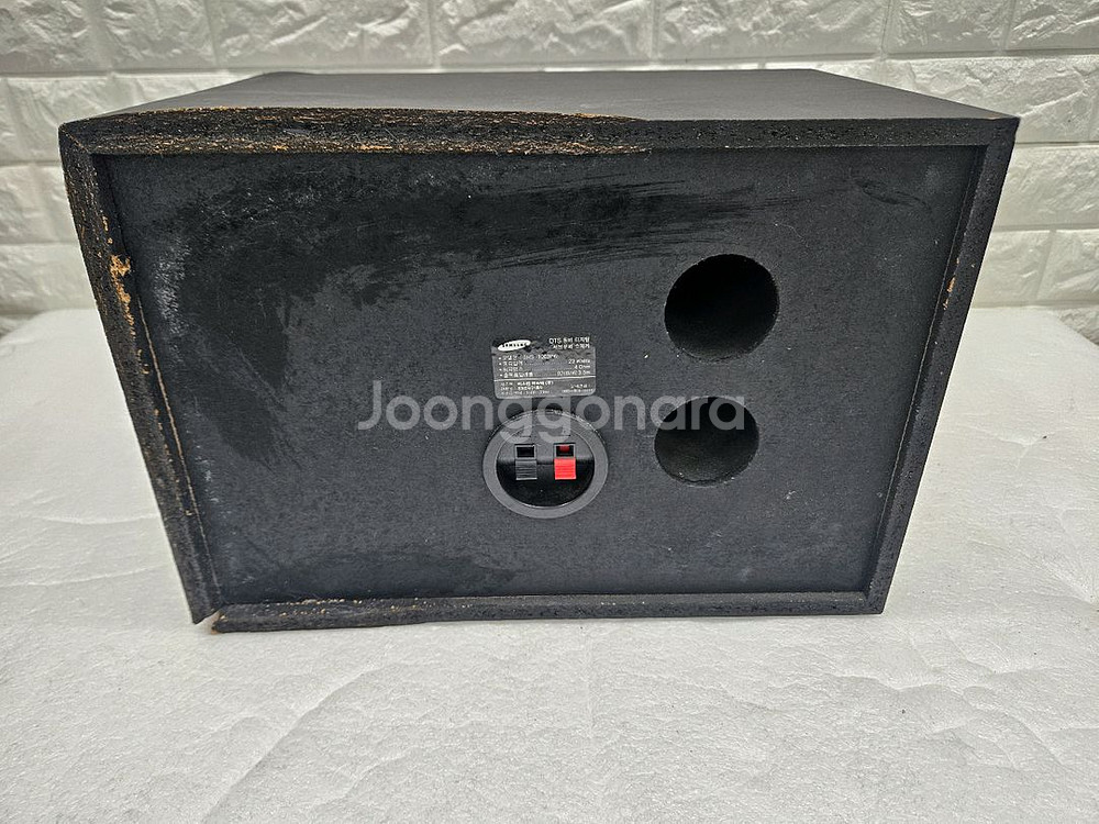 심성 서브우퍼 스피커 입니다--2