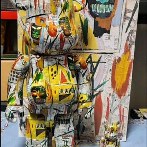 [F] 베어브릭 바스키아 1탄 400% 100%