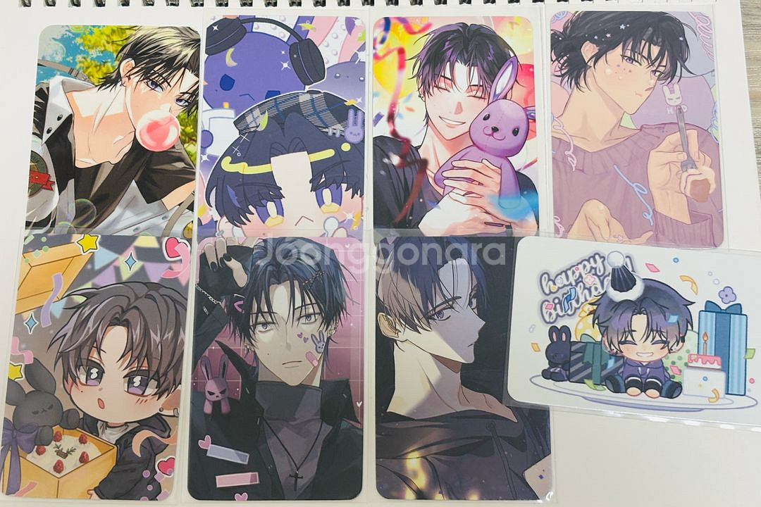 데못죽 테스타 래빈 김래빈 생카 포카 일괄--0