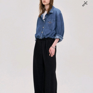 (새상품) system 시스템 엠브로이더리 데님 자켓