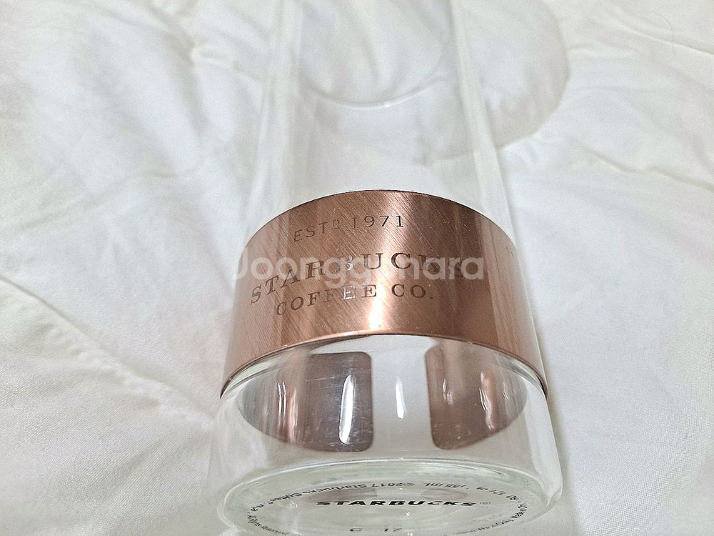 스타벅스 헤리티지 싱글월 글라스--2