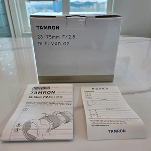 탐론 28-75 g2 소니렌즈 팝니다