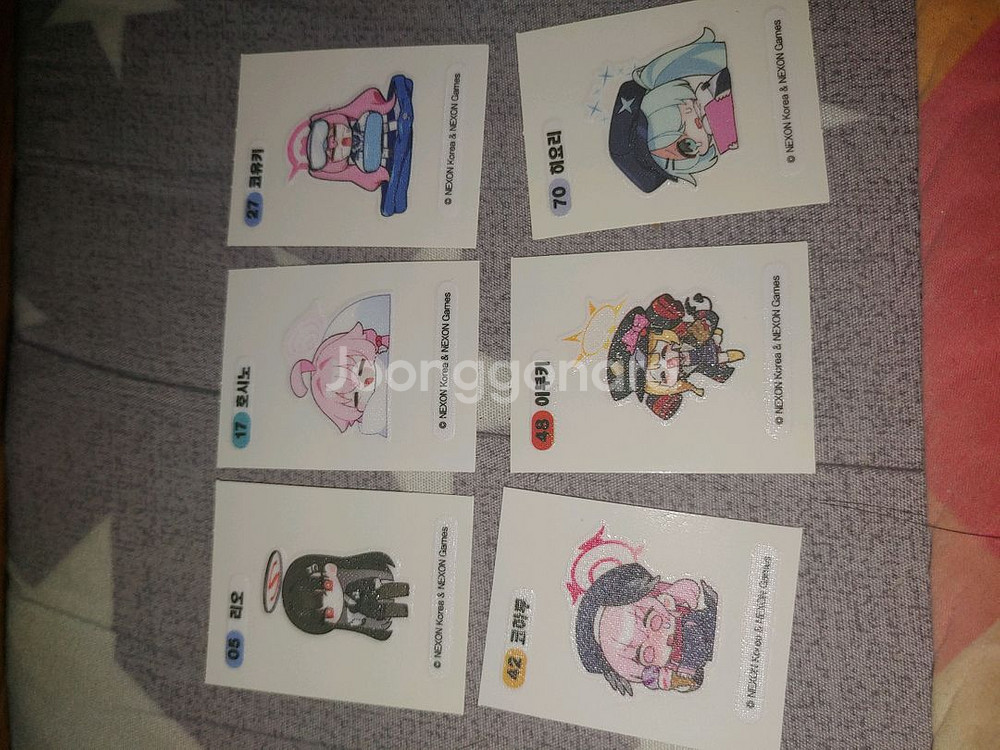 블루아카이브 gs25 띠부씰 2차 예약--0