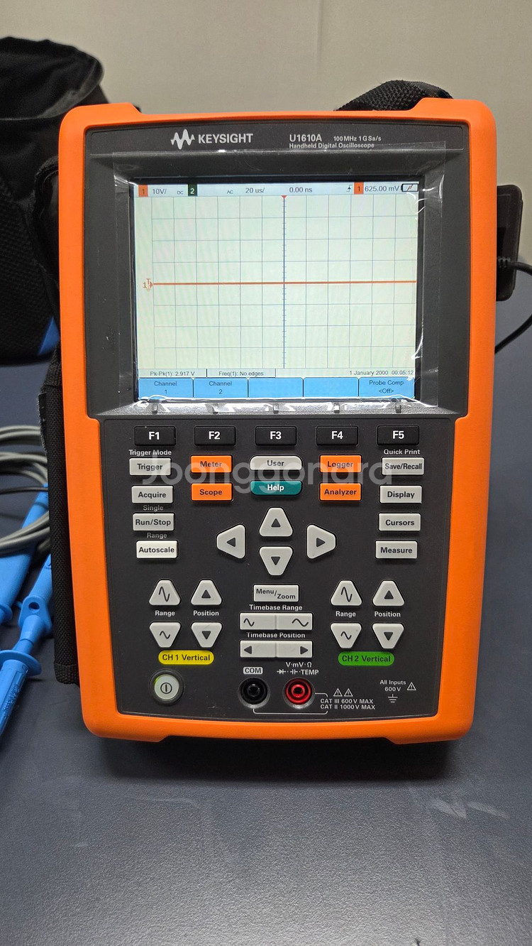 키사이트KEYSIGHT U1610A 휴대용 오실로스코프--0