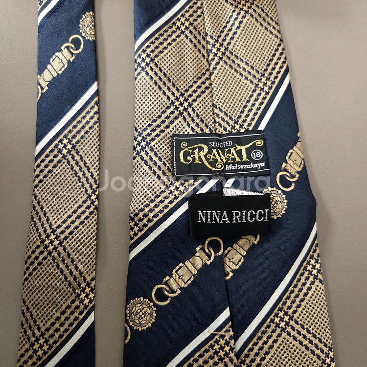 Nina Ricci 니나리치 빈티지 넥타이--4