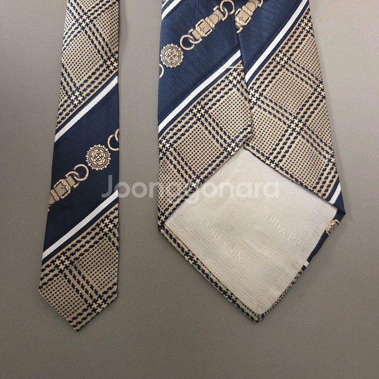 Nina Ricci 니나리치 빈티지 넥타이--5