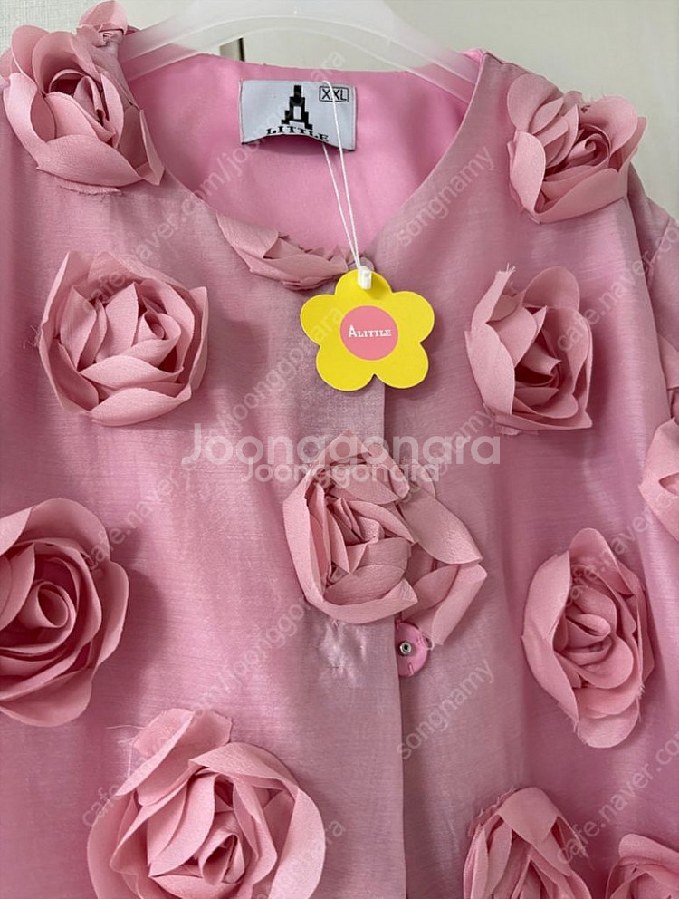 에이리틀 장미 프릴 샤 자켓 XXL 새상품--1