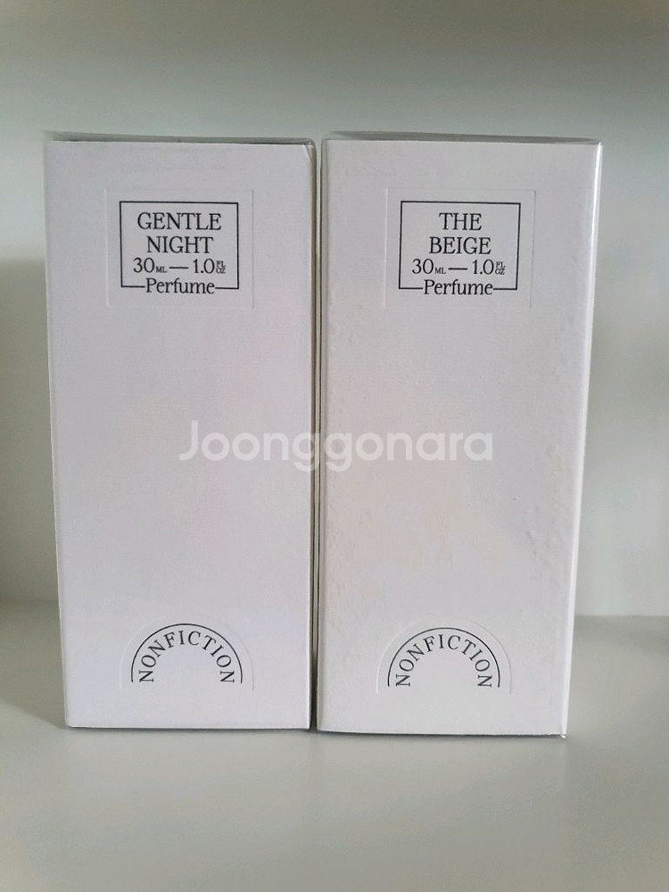 새상품 논픽션 향수 상탈크림 젠틀나잇 더베이지--0