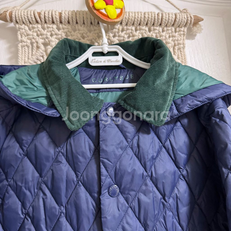 컬리수 아동 퀼팅 누빔 패딩 자켓 점퍼 130--3