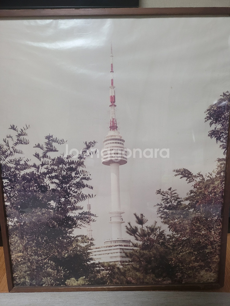 80년대 남산타워 실사진--0