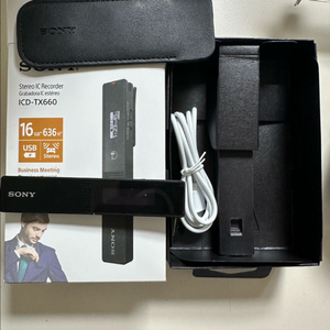 소니 ICD-TX660 녹음기 팝니다.
