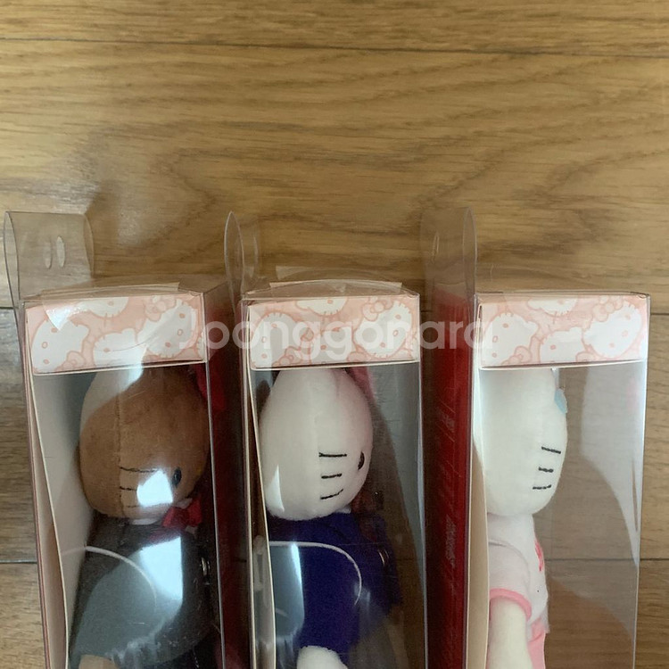 헬로키티50주년 드업키 3종 일괄+헬로키티 뱃지--4