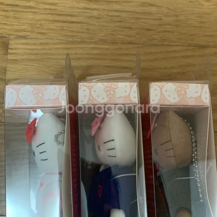 헬로키티50주년 드업키 3종 일괄+헬로키티 뱃지--3