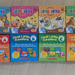 스콜라스틱 파닉스리더스, 퍼스트리틀리더스, 사이트워드