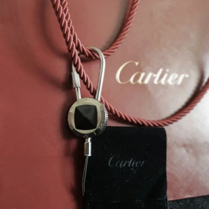 (가격인하) CARTIER ONYX KEY RING