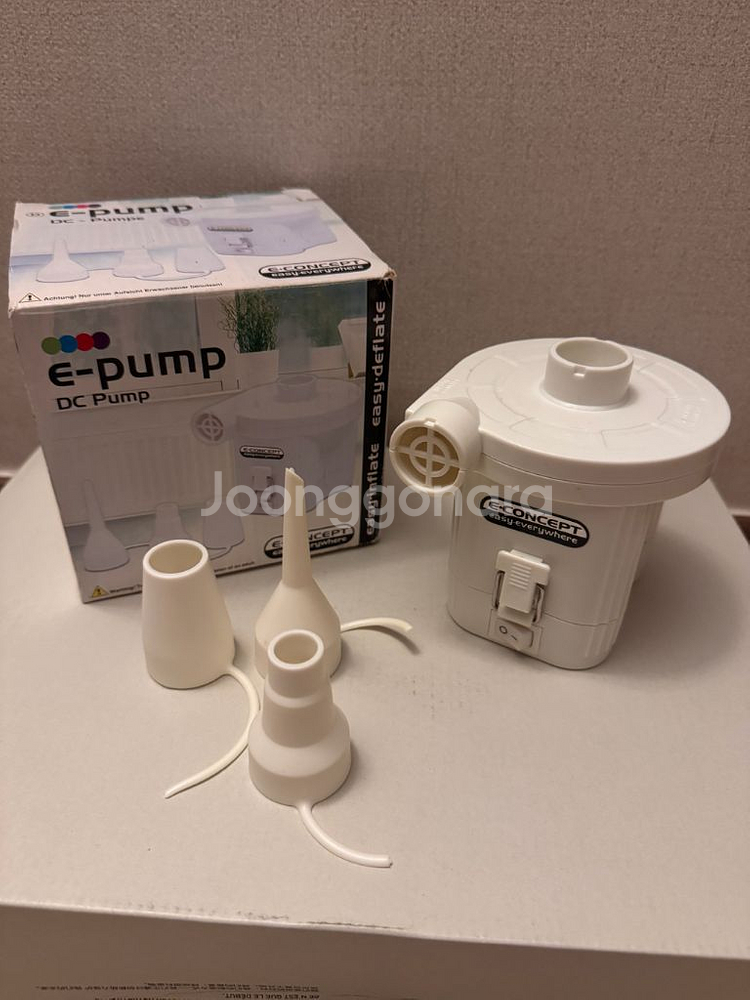 e-pump 에어펌프 팝니다!--0