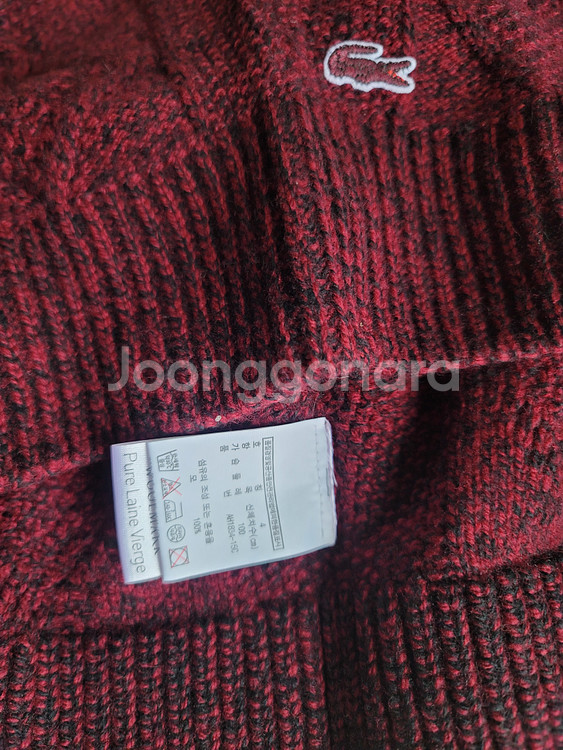 lacoste 터틀넥 긴팔 스웨터--5
