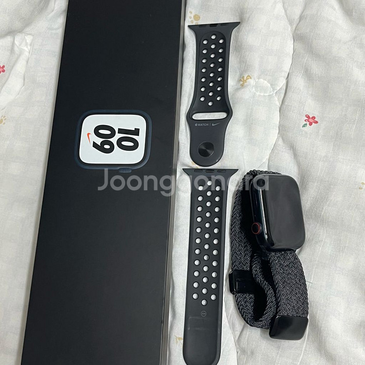 애플워치7 나이키 45mm 미드나이트--0