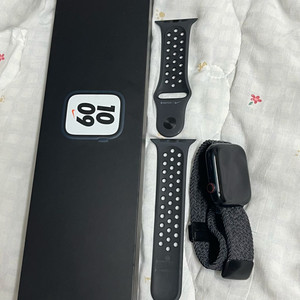 애플워치7 나이키 45mm 미드나이트