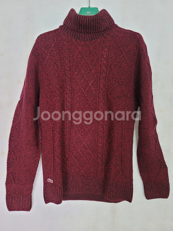 lacoste 터틀넥 긴팔 스웨터--8