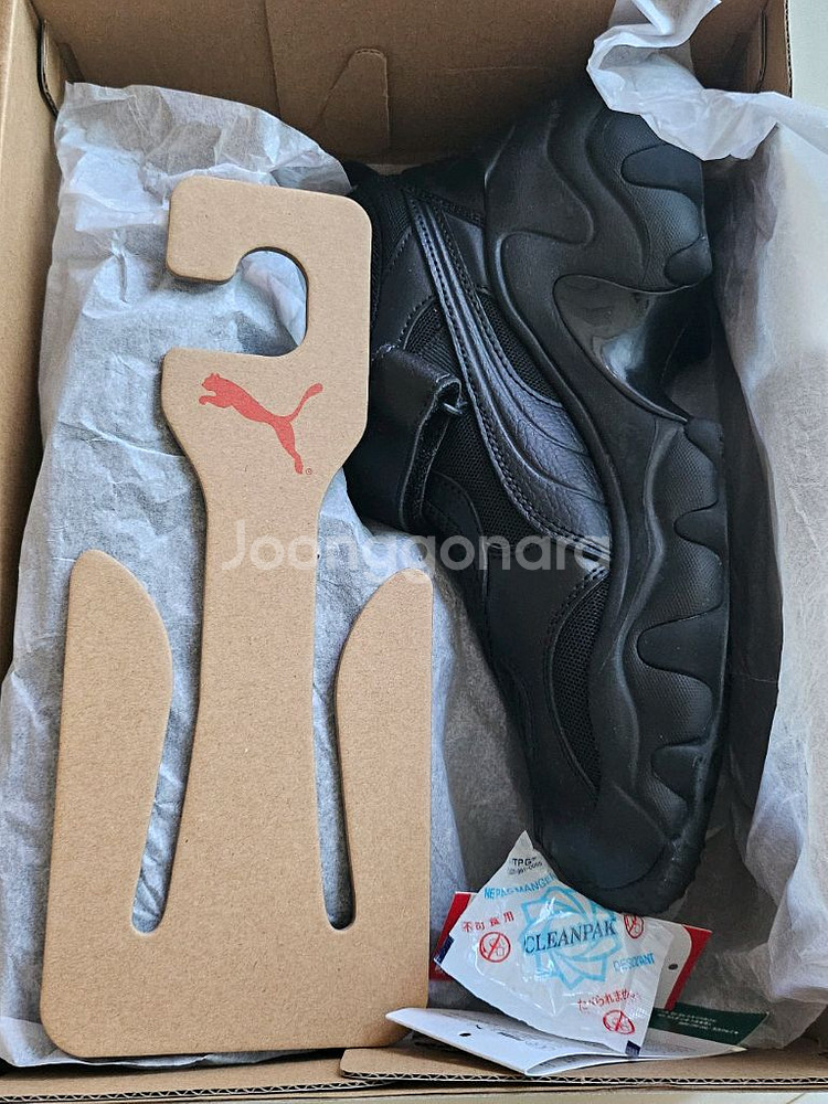 퓨마 펄사 웻지 샌들 245(1회 착용)--4