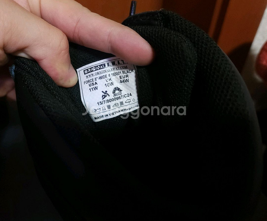 오리지널 스와트 285 290 새상품 워커 전술화 사막--6