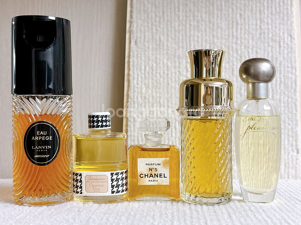 빈티지 향수 5종 일괄--0