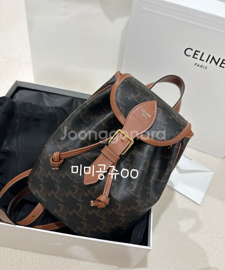 셀린느 풀코백팩 미니 25.9 공홈구매--0