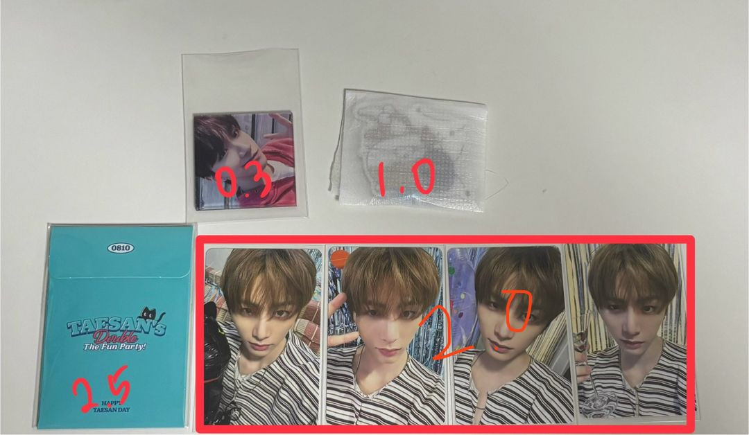 보넥도 보이넥스트도어 포카 판매 사진 여러장 이미지