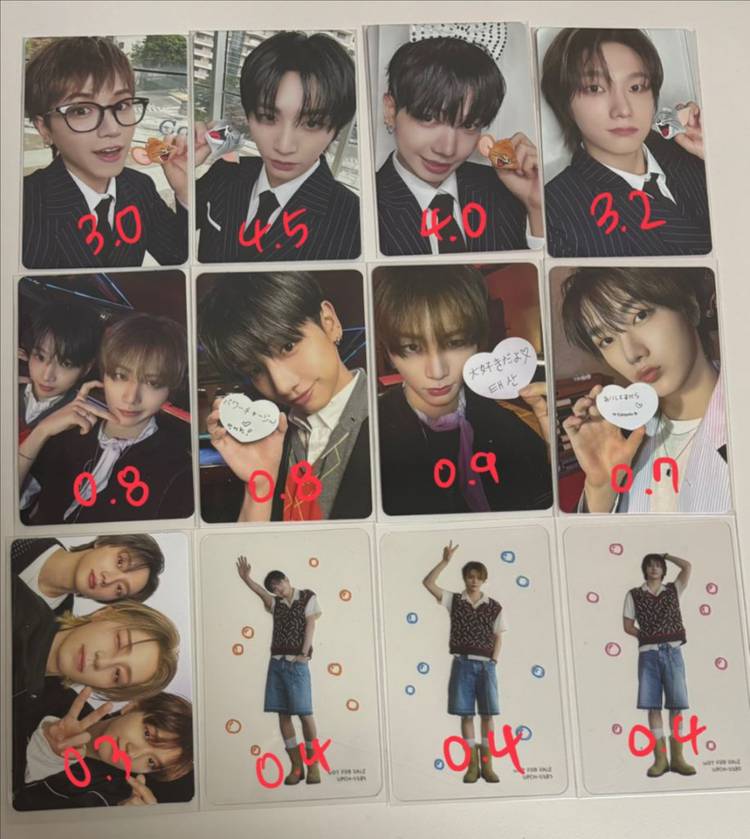 보넥도 보이넥스트도어 포카 판매 사진 여러장 이미지